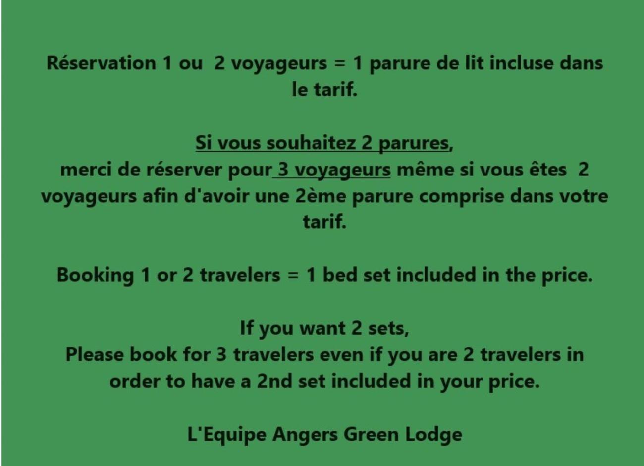 Angers Green Lodge Εξωτερικό φωτογραφία